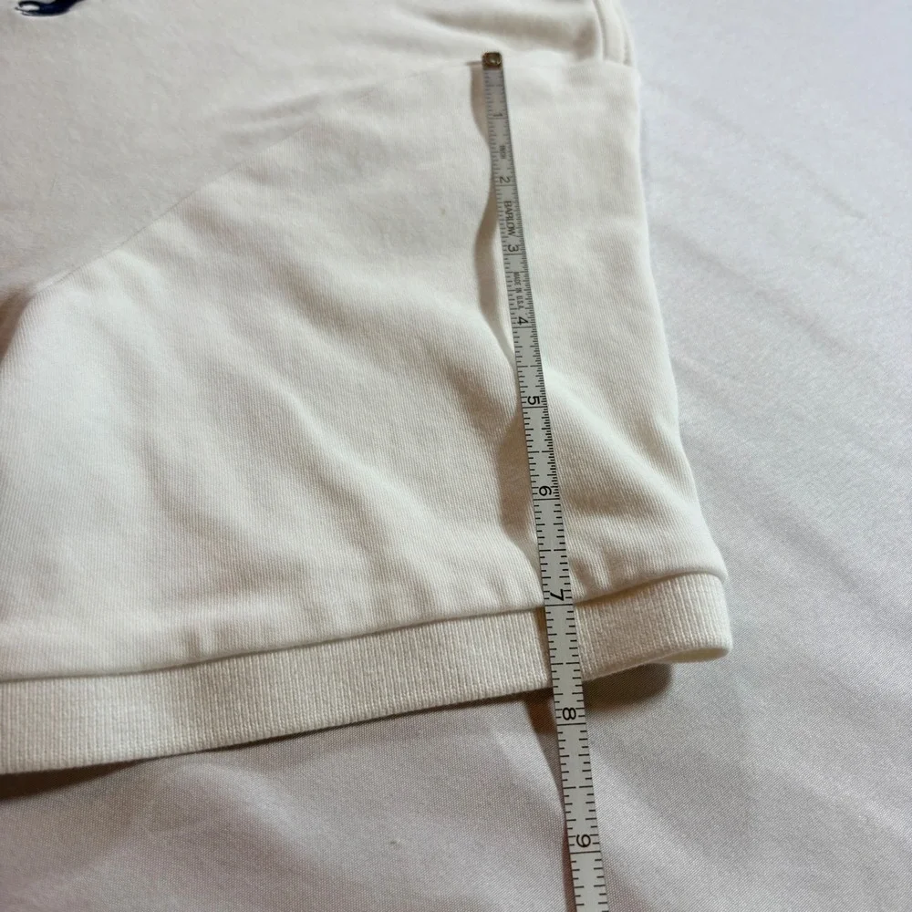 Polo Ralph Lauren Polo Shirt Mens Large Custom Fit White Cotton Short Sleeve - Picture 8 of 8